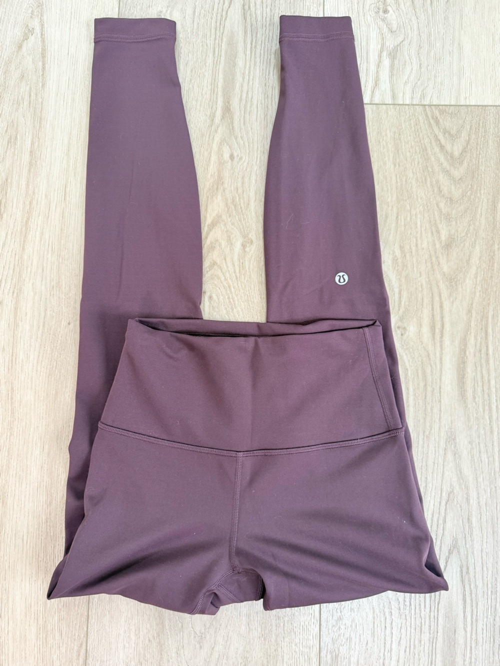 Lululemon Wunder Train High-Rise Tight 28” Black Plum Size 4